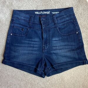 Wallflower Blue Jean Shorts Classic Summer Style